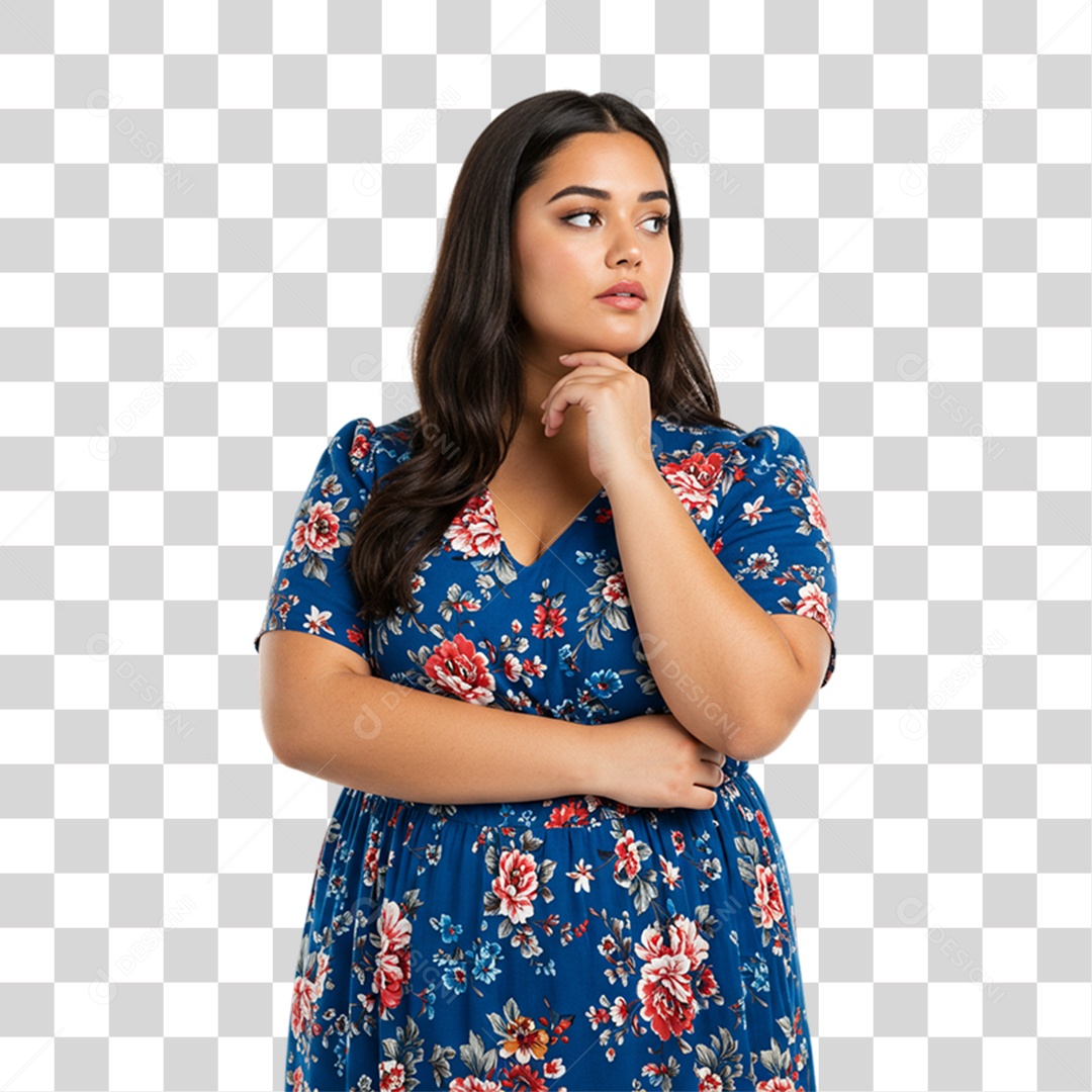 Mulher com Reações Pessoas PNG Transparente