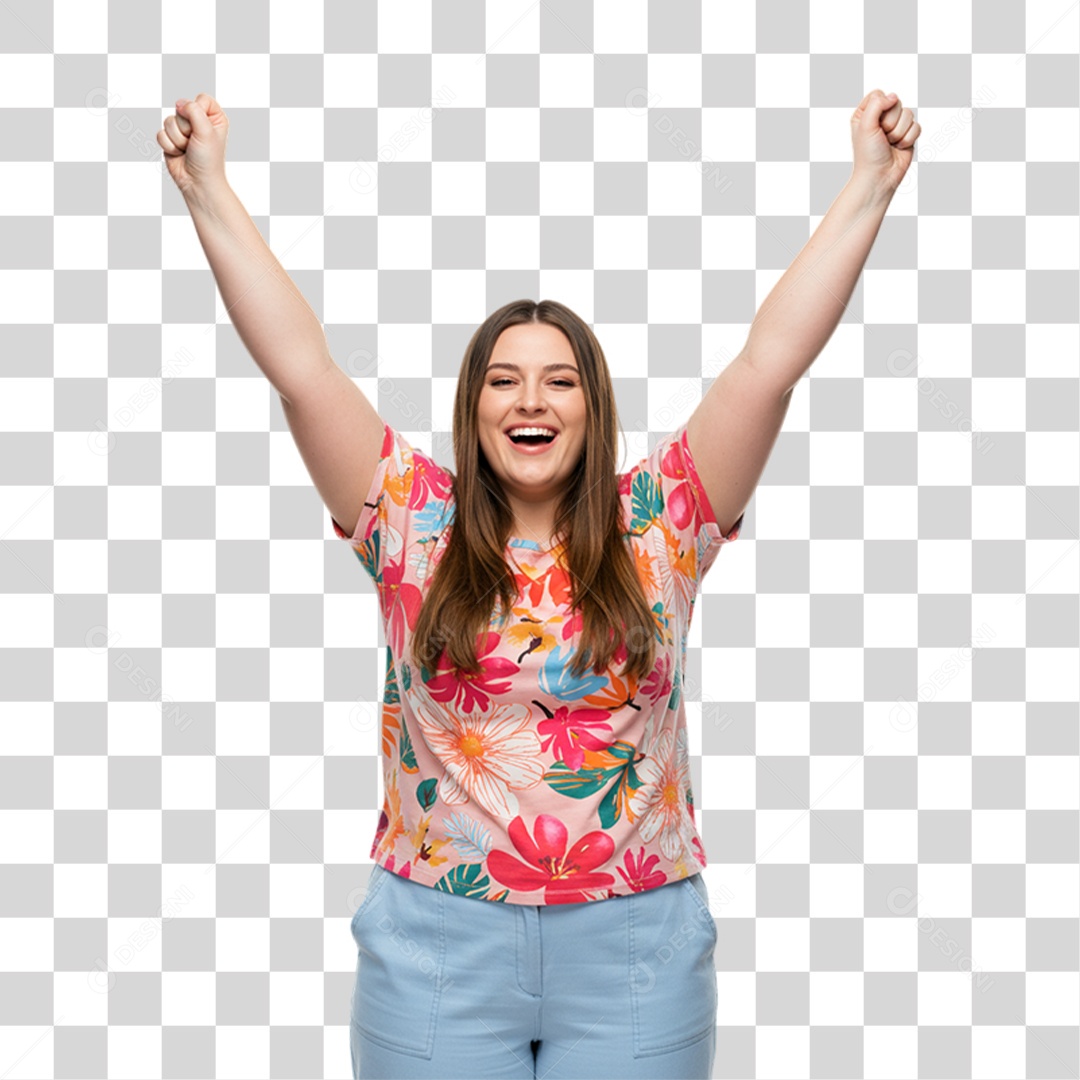 Mulher com Reações Pessoas PNG Transparente