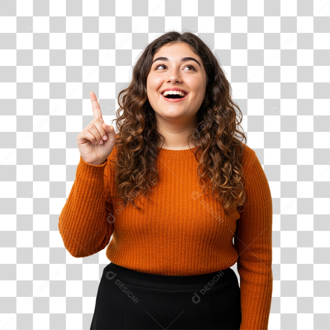 Mulher com Reações Pessoas PNG Transparente