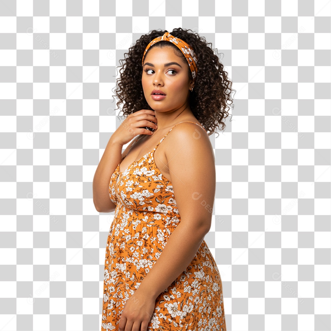 Mulher com Reações Pessoas PNG Transparente