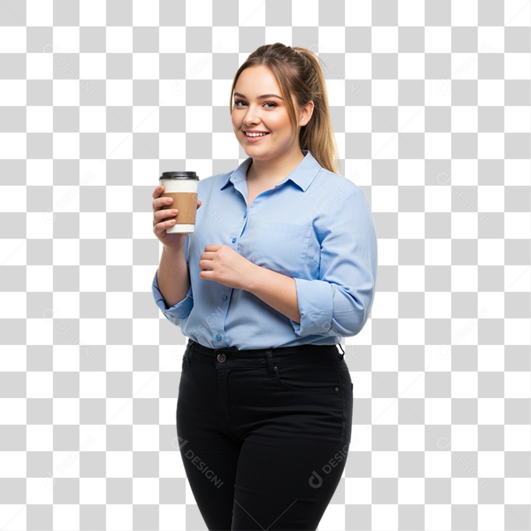 Mulher com Reações Pessoas PNG Transparente