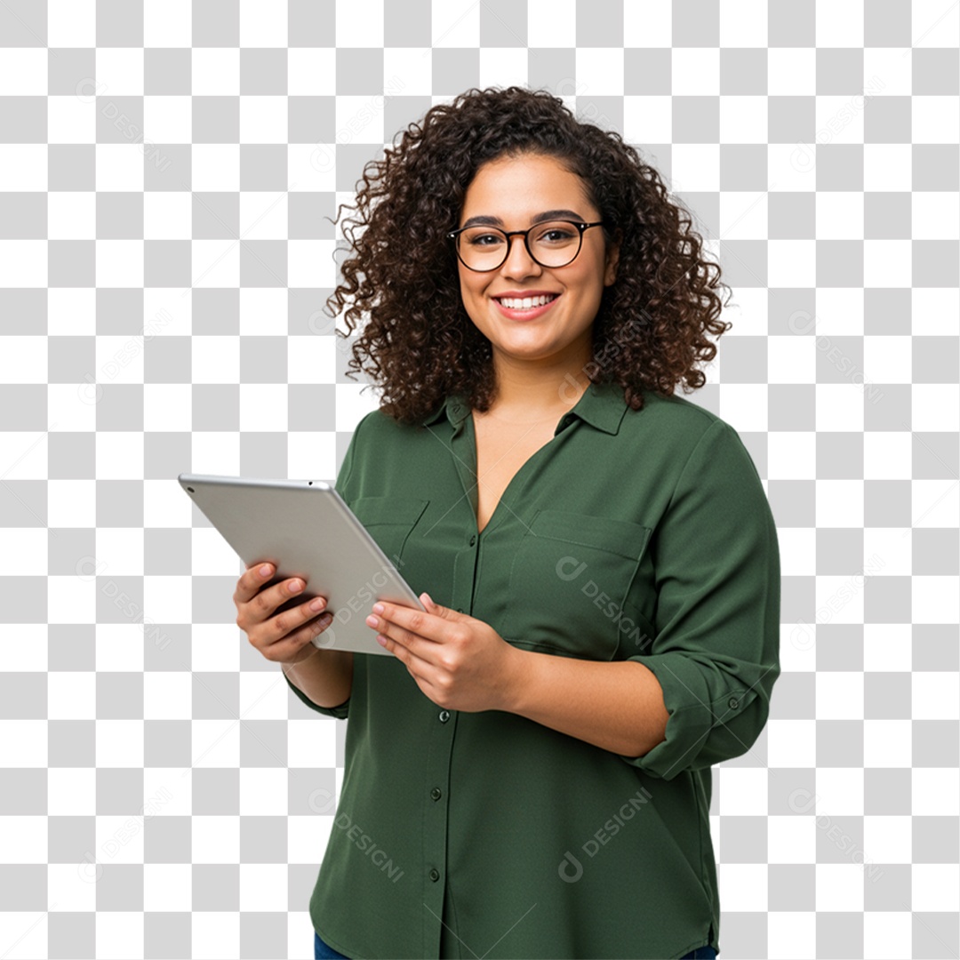 Mulher com Reações Pessoas PNG Transparente