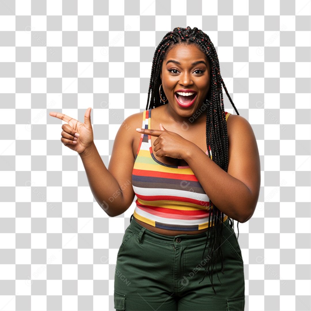 Mulher com Reações Pessoas PNG Transparente