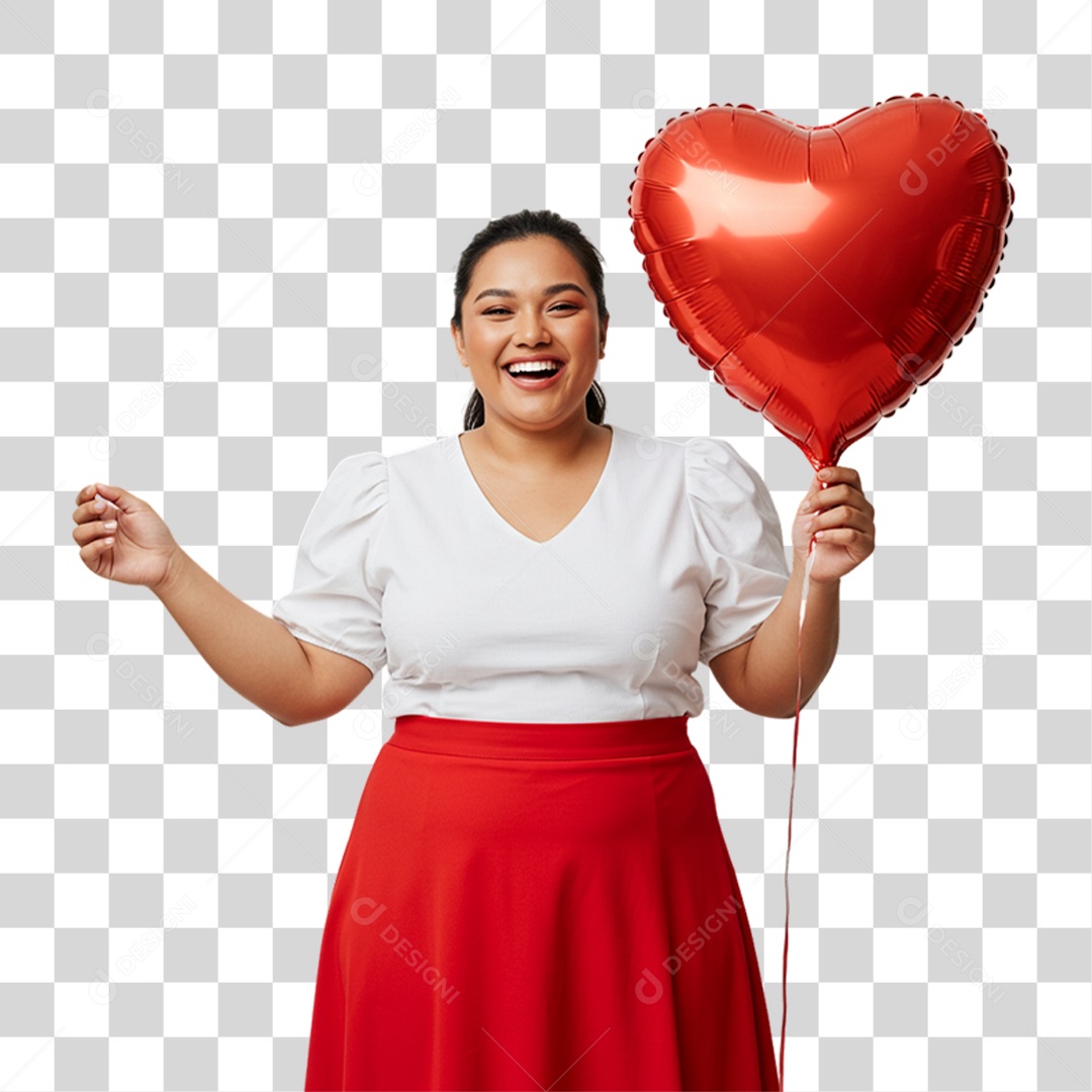 Mulher com Reações Pessoas PNG Transparente