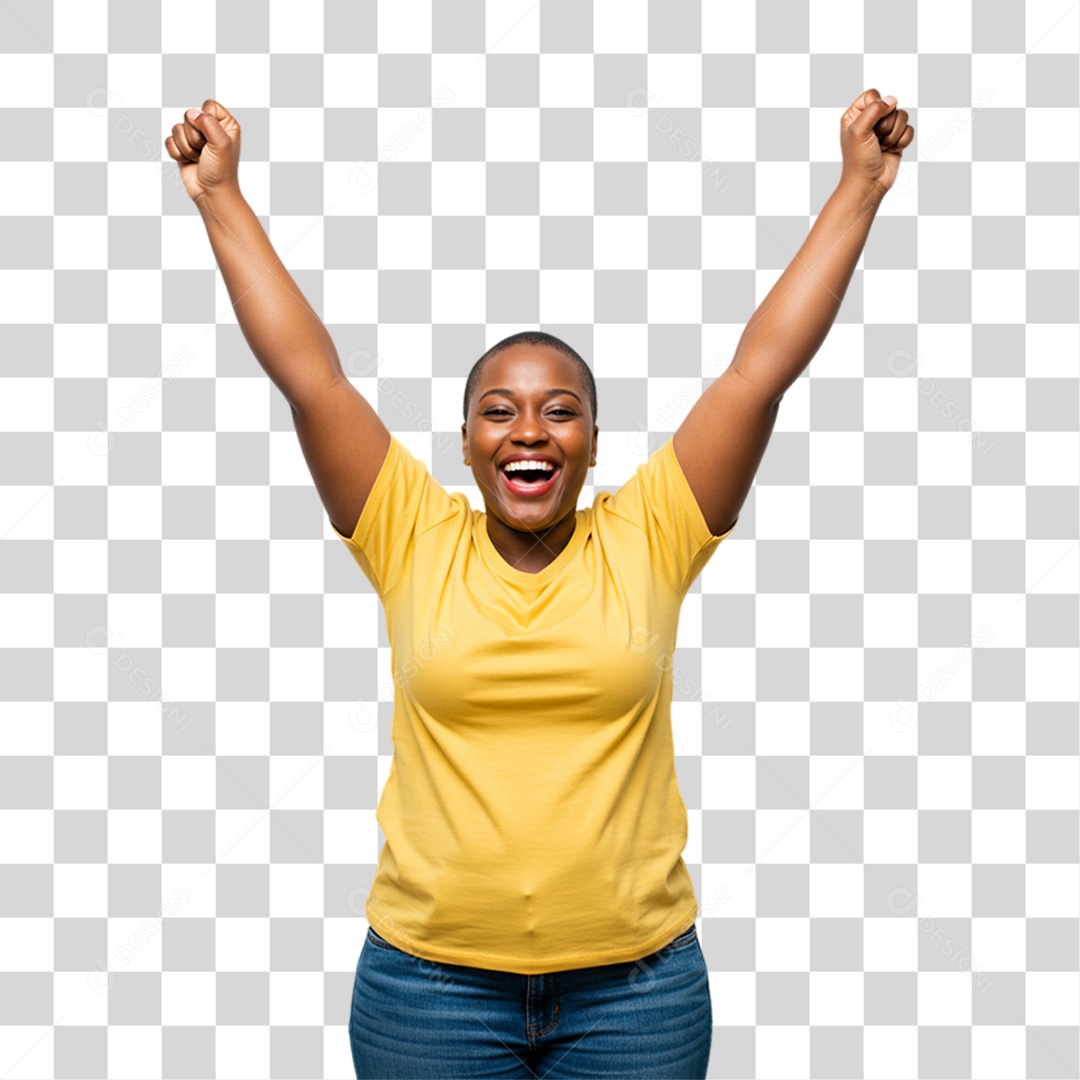 Mulher com Reações Pessoas PNG Transparente