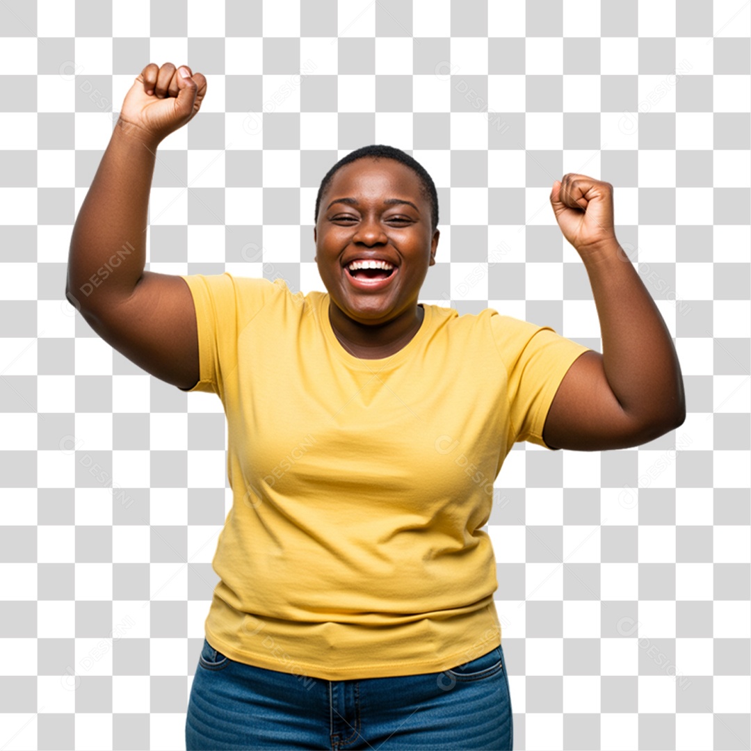 Mulher com Reações Pessoas PNG Transparente