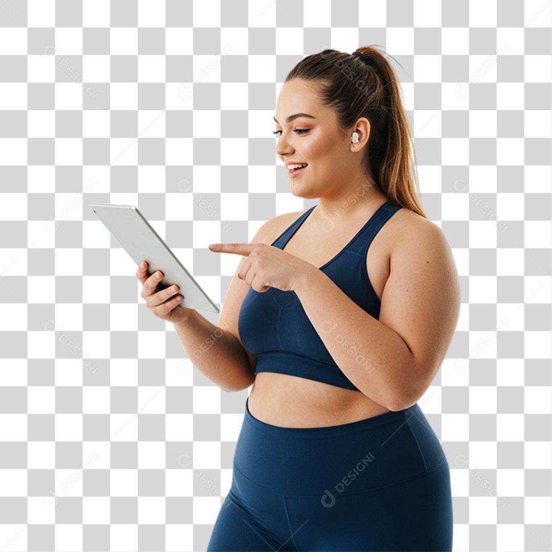 Mulher com Reações Pessoas PNG Transparente