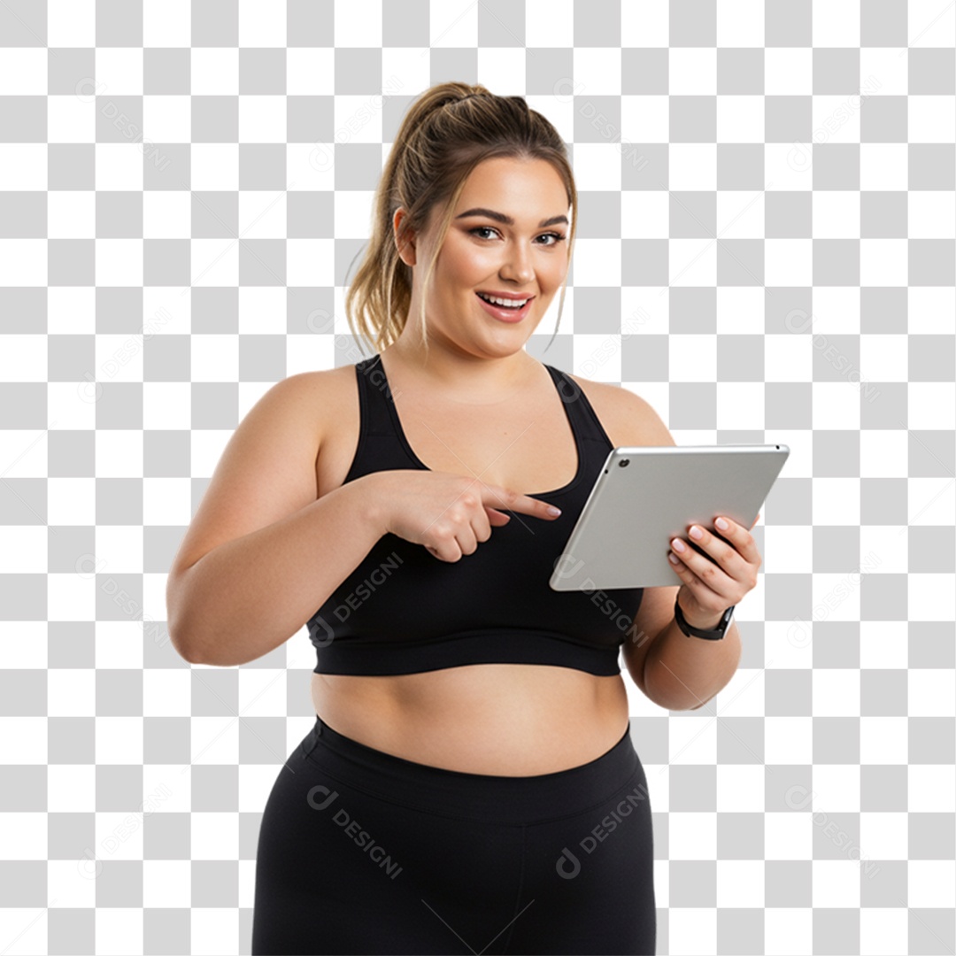 Mulher com Reações Pessoas PNG Transparente