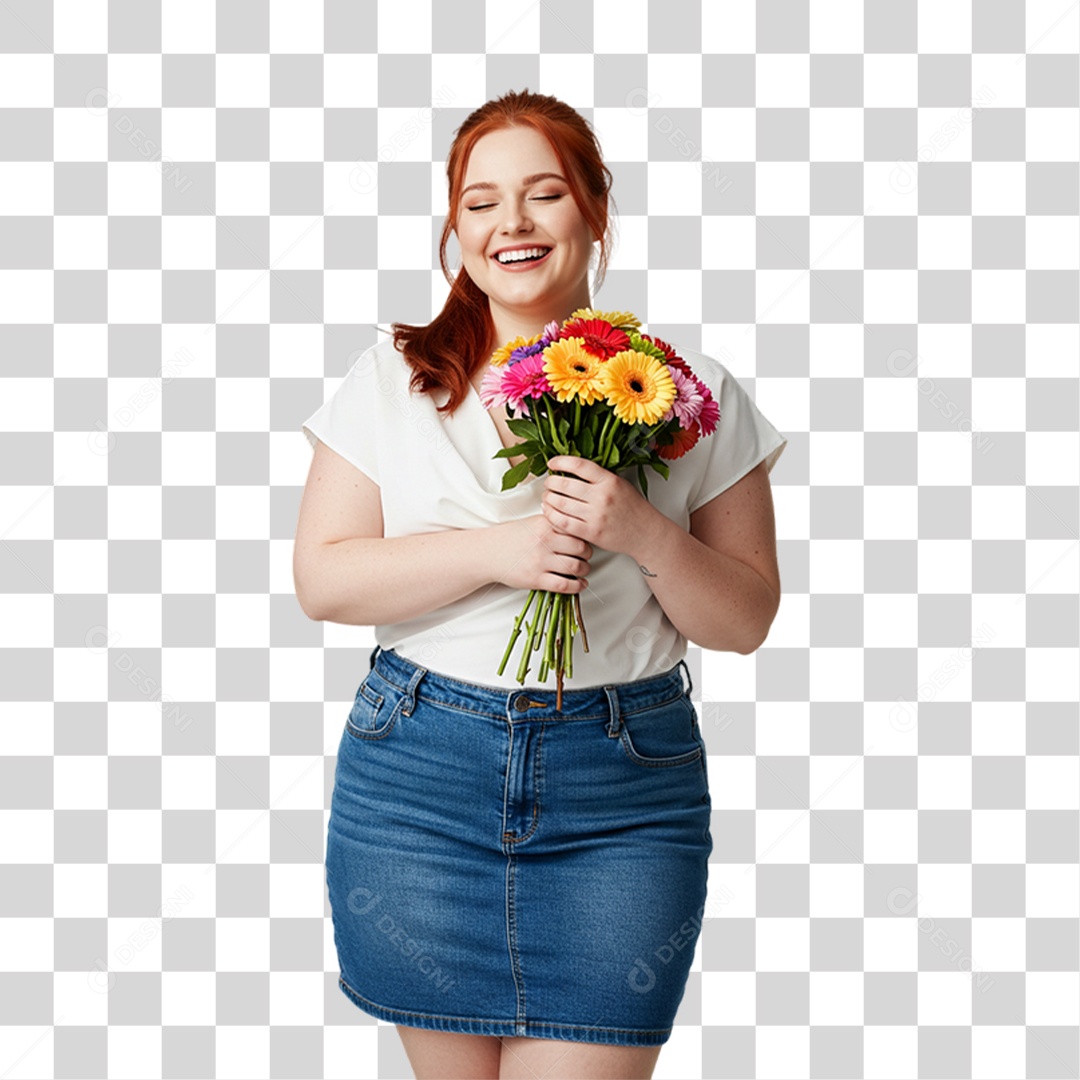 Mulher com Reações Pessoas PNG Transparente