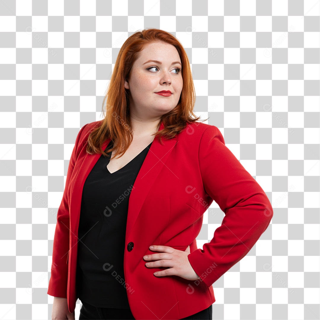 Mulher com Reações Pessoas PNG Transparente