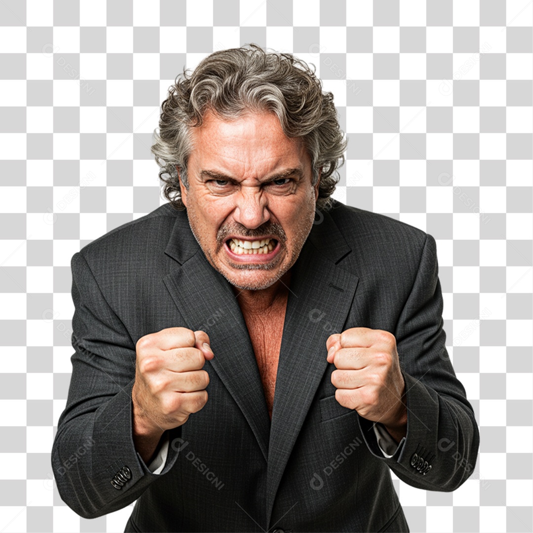 Homem com Reações Pessoas PNG Transparente