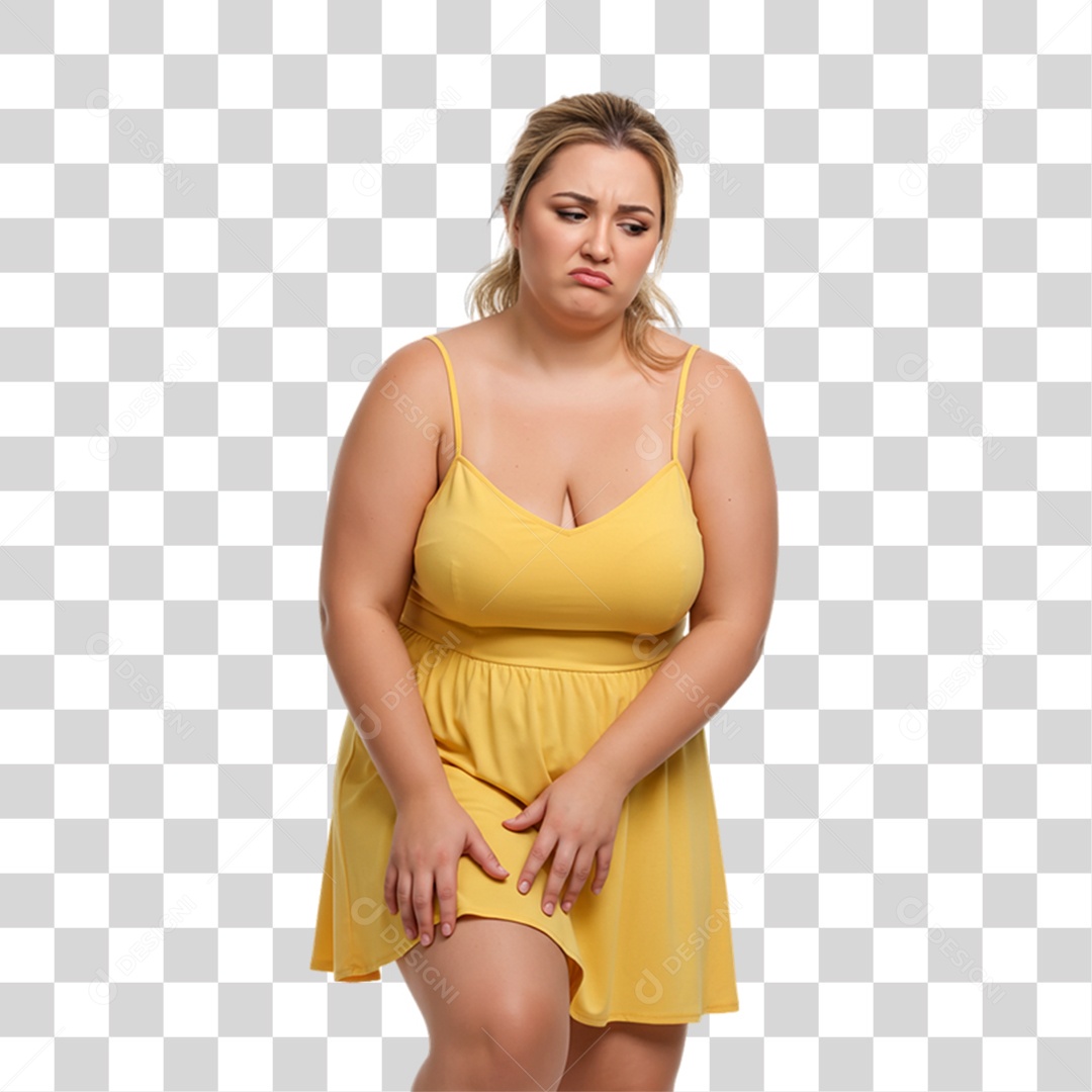 Mulher com Reações Pessoas PNG Transparente