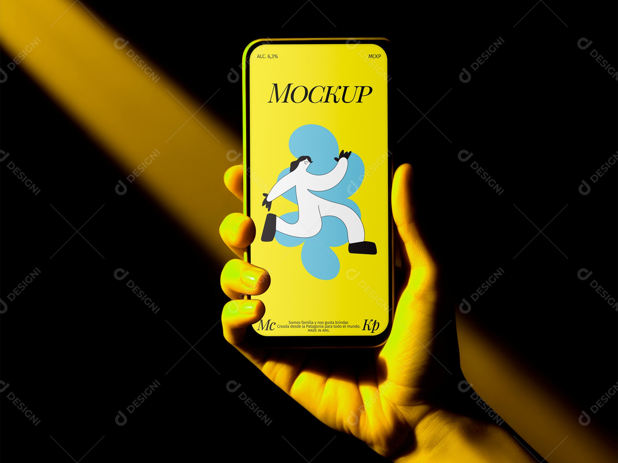 Celular Mockup PSD Editável