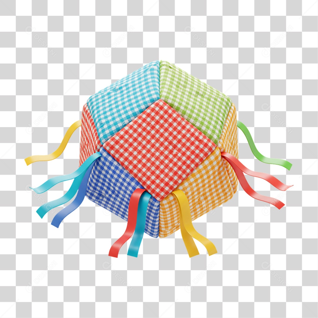 Balão Festa Junina PNG Transparente