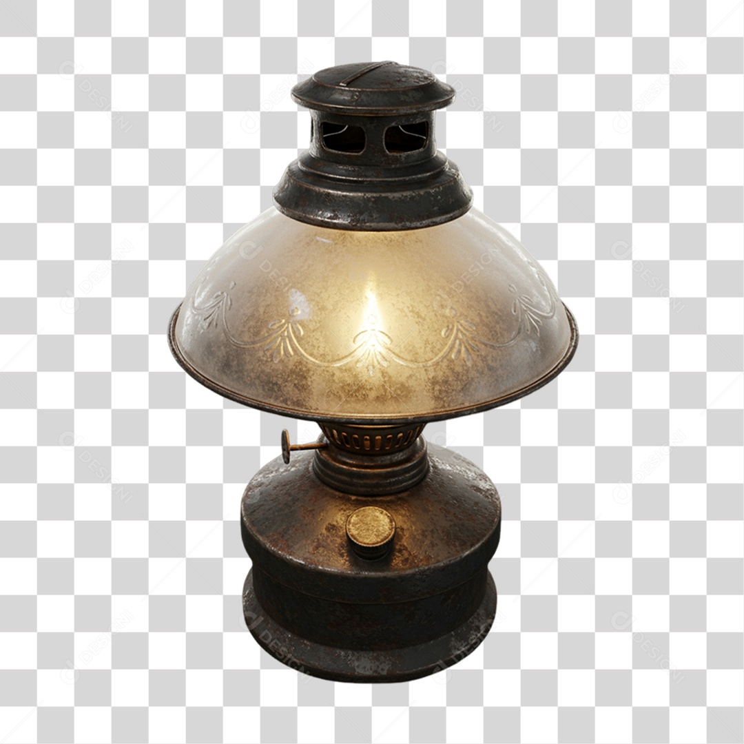 Lampião Decoração Festa Junina PNG Transparente