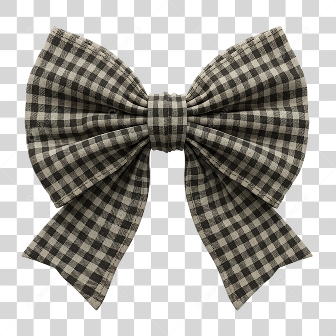 Laço de Pano Festa Junina PNG Transparente