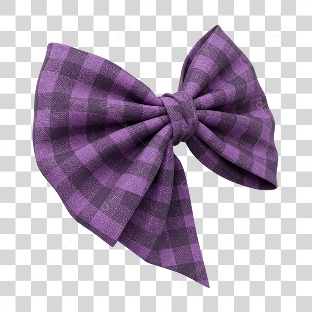 Laço de Pano Festa Junina PNG Transparente