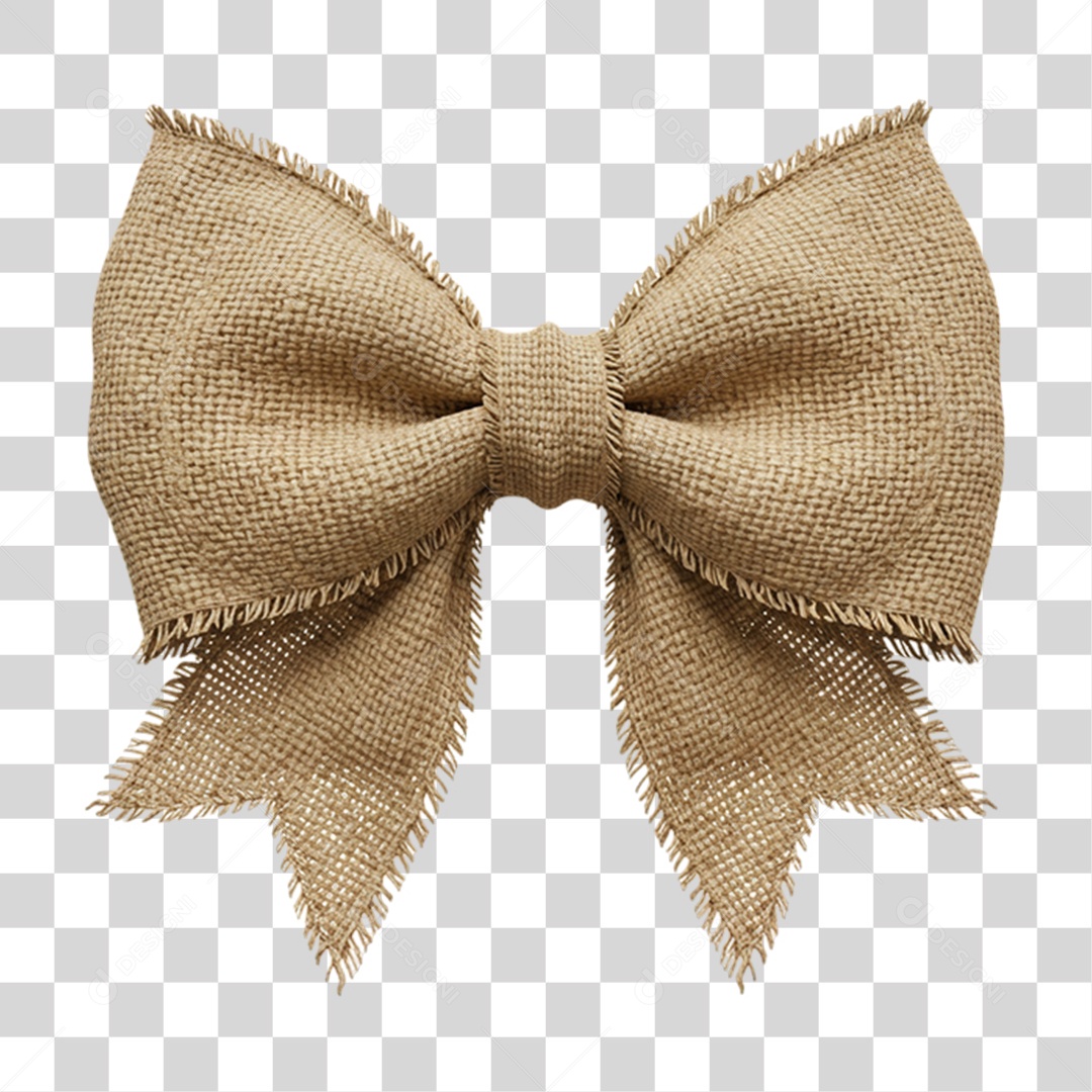 Laço de Pano Festa Junina PNG Transparente