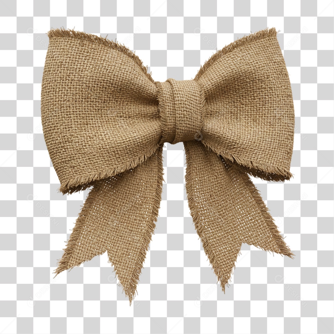 Laço de Pano Festa Junina PNG Transparente