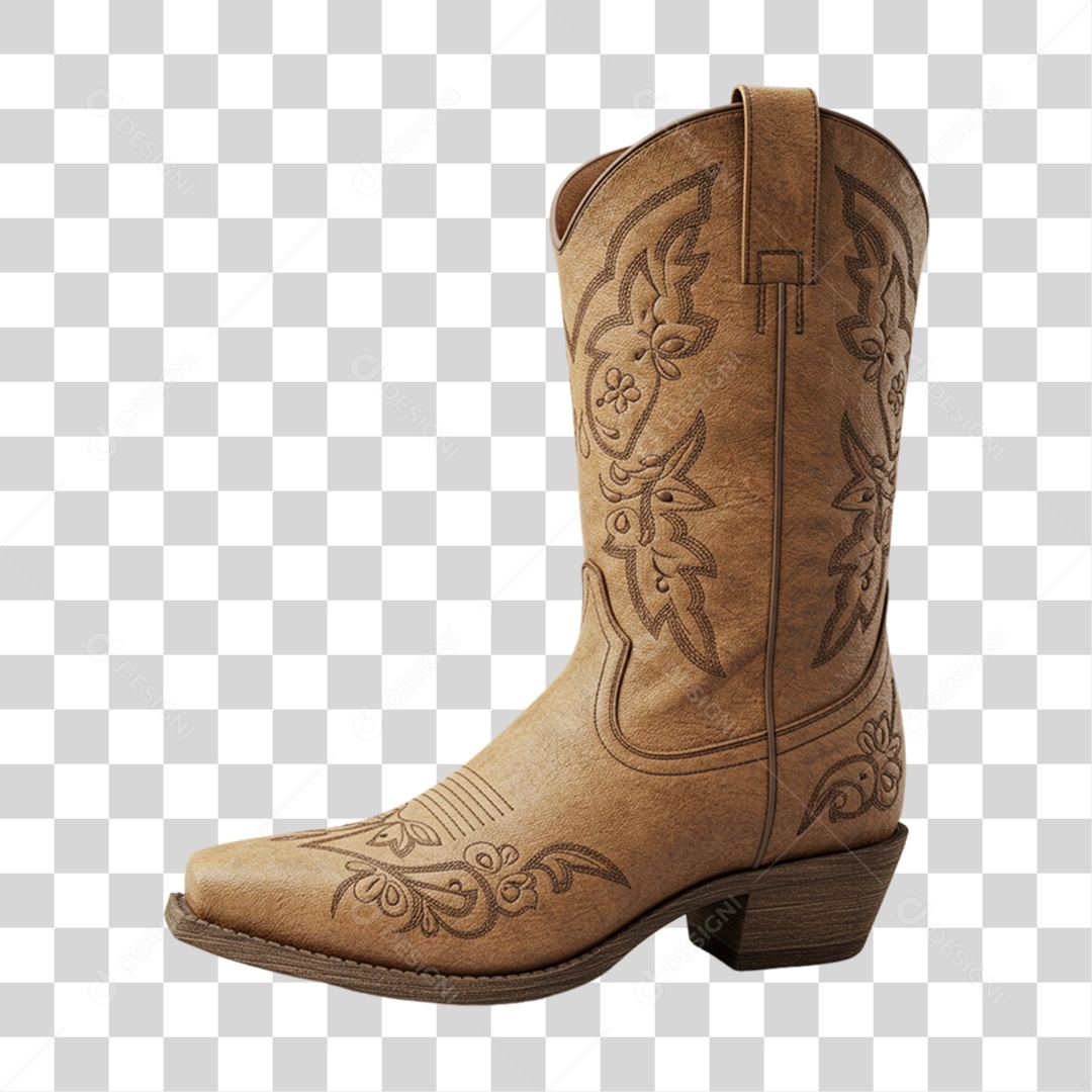 Bota Calçado Festa Junina PNG Transparente
