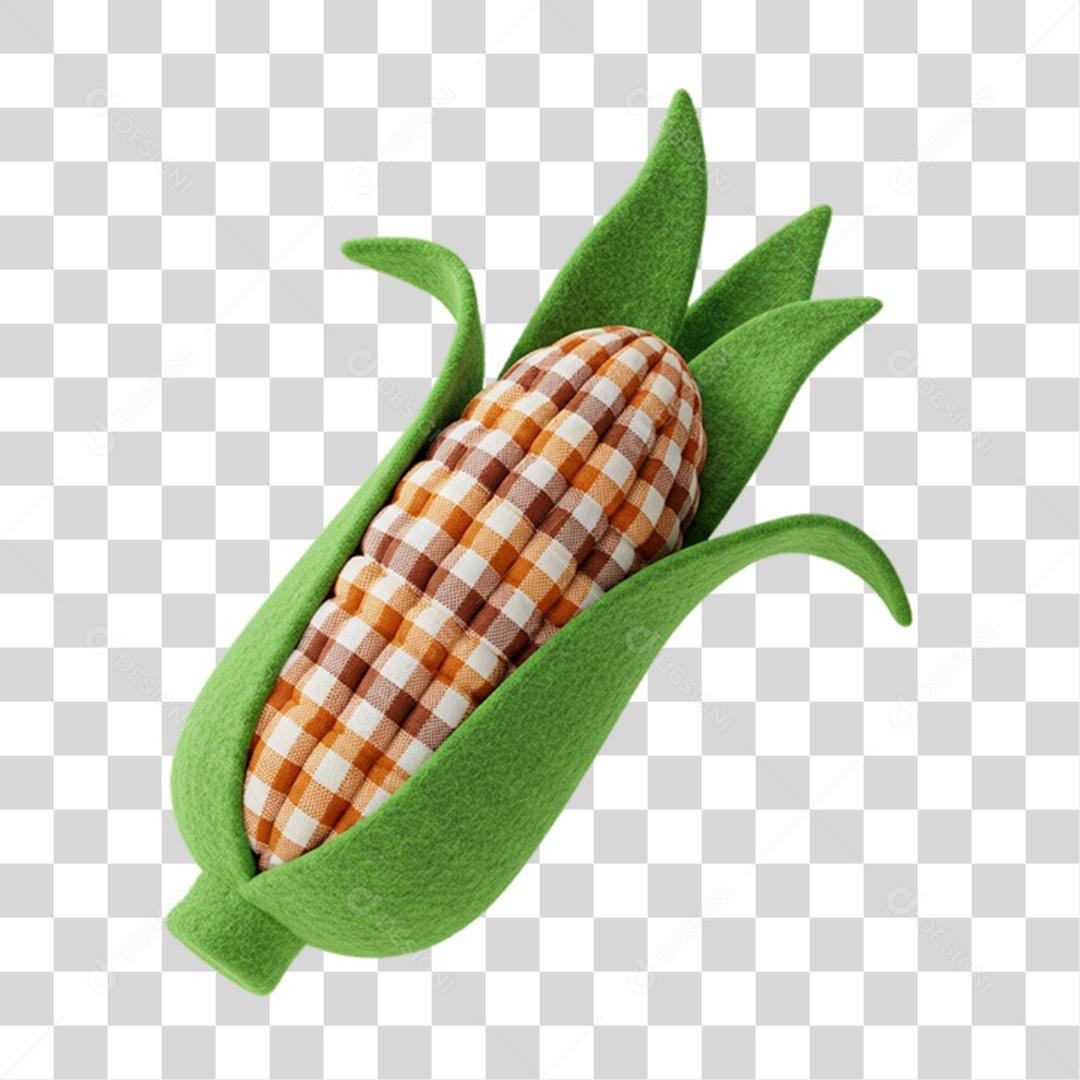 Milho Enfeite de Festa Junina PNG Transparente
