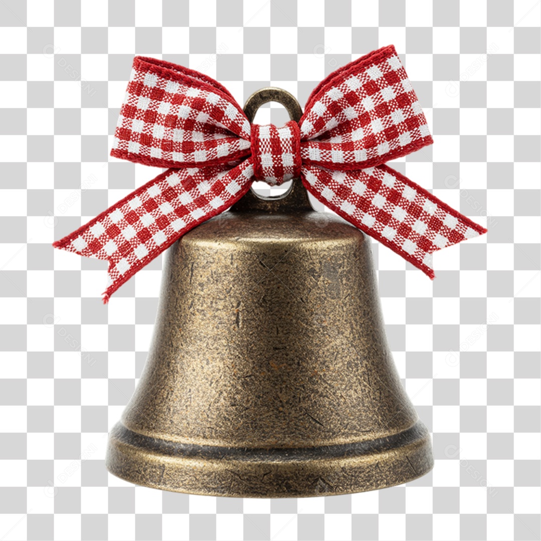 Sino Enfeite de Festa Junina PNG Transparente