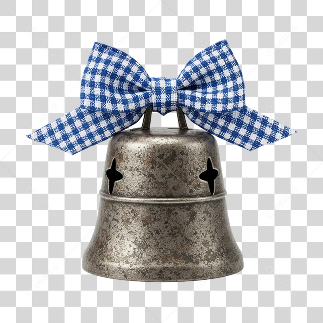 Sino Enfeite de Festa Junina PNG Transparente