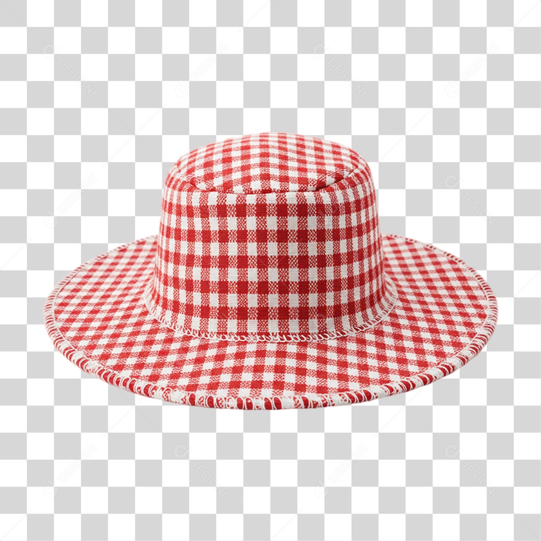 Chapéu Enfeite de Festa Junina PNG Transparente