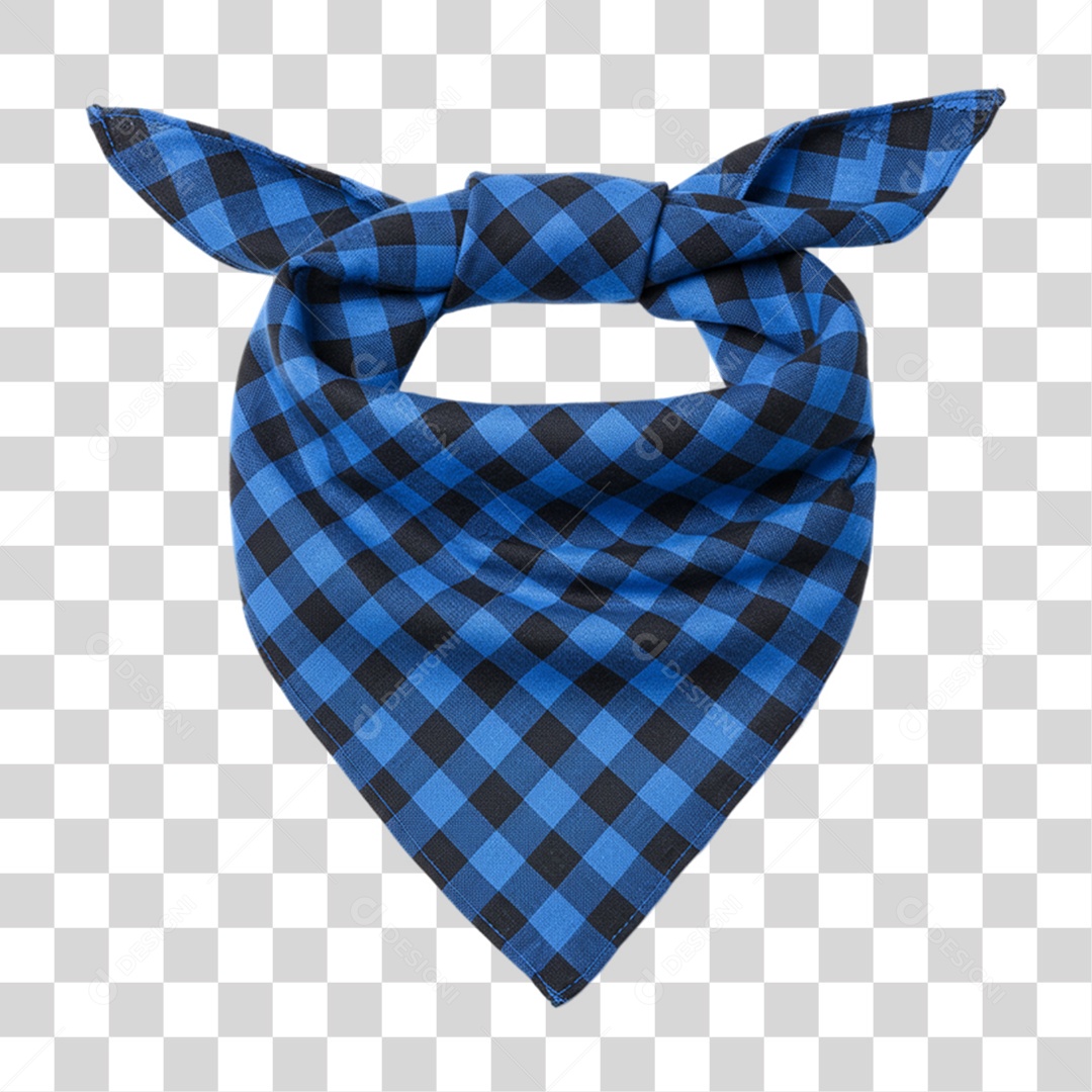 Bandana Enfeite de Festa Junina PNG Transparente