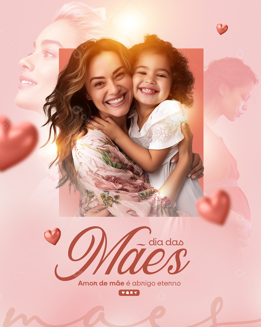 Feliz Dia das Mães 11 de Maio Social Media PSD Editável