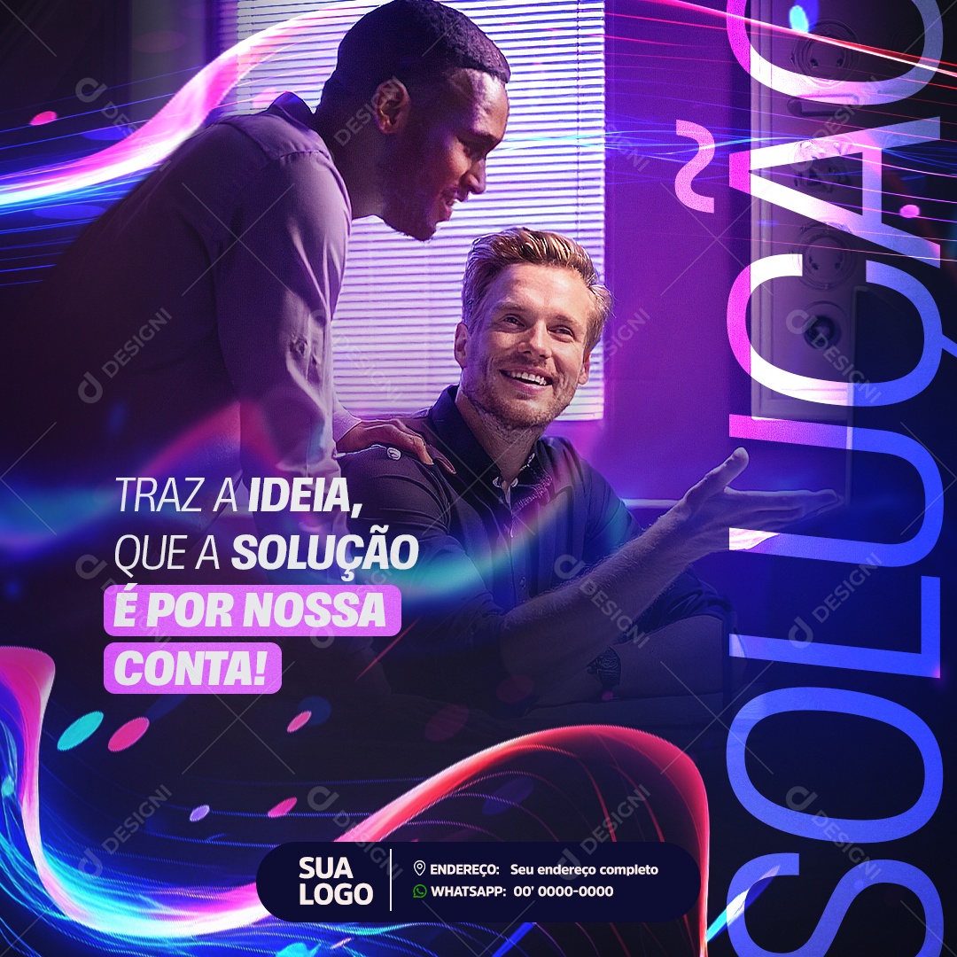 Designer Gráfico Social Media PSD Editável