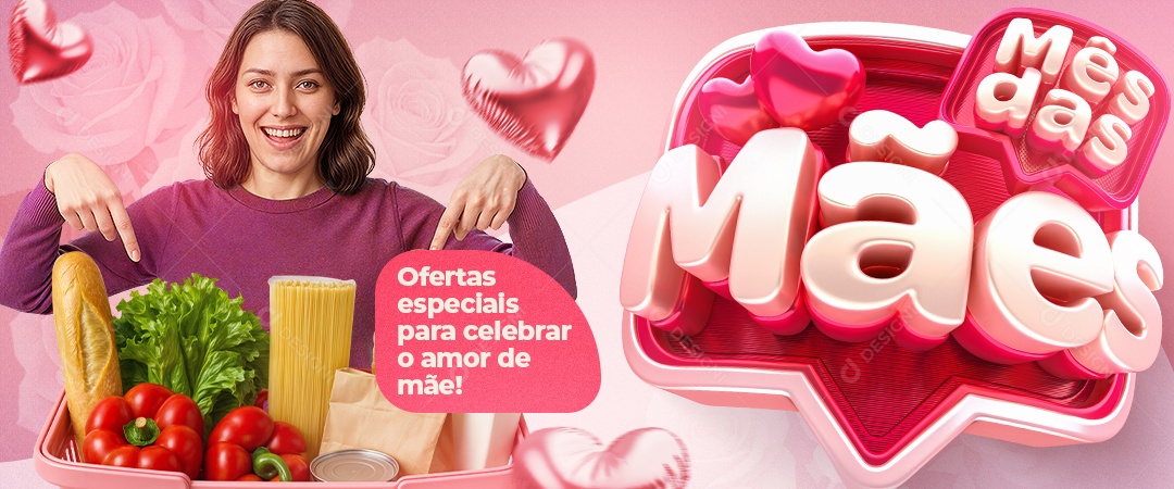 Mês das Mães 11 de Maio Social Media PSD Editável