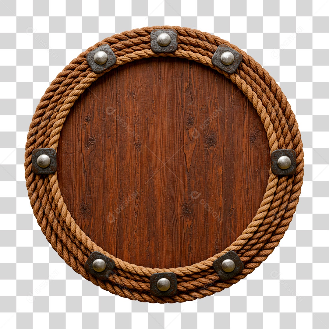 Painel de Madeira PNG Transparente