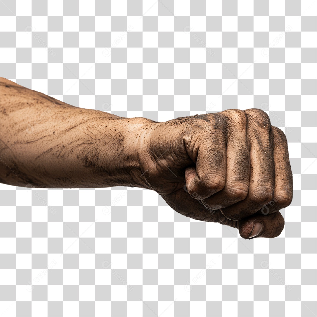 Dia do Trabalhador Mão de Trabalhador Suja PNG Transparente