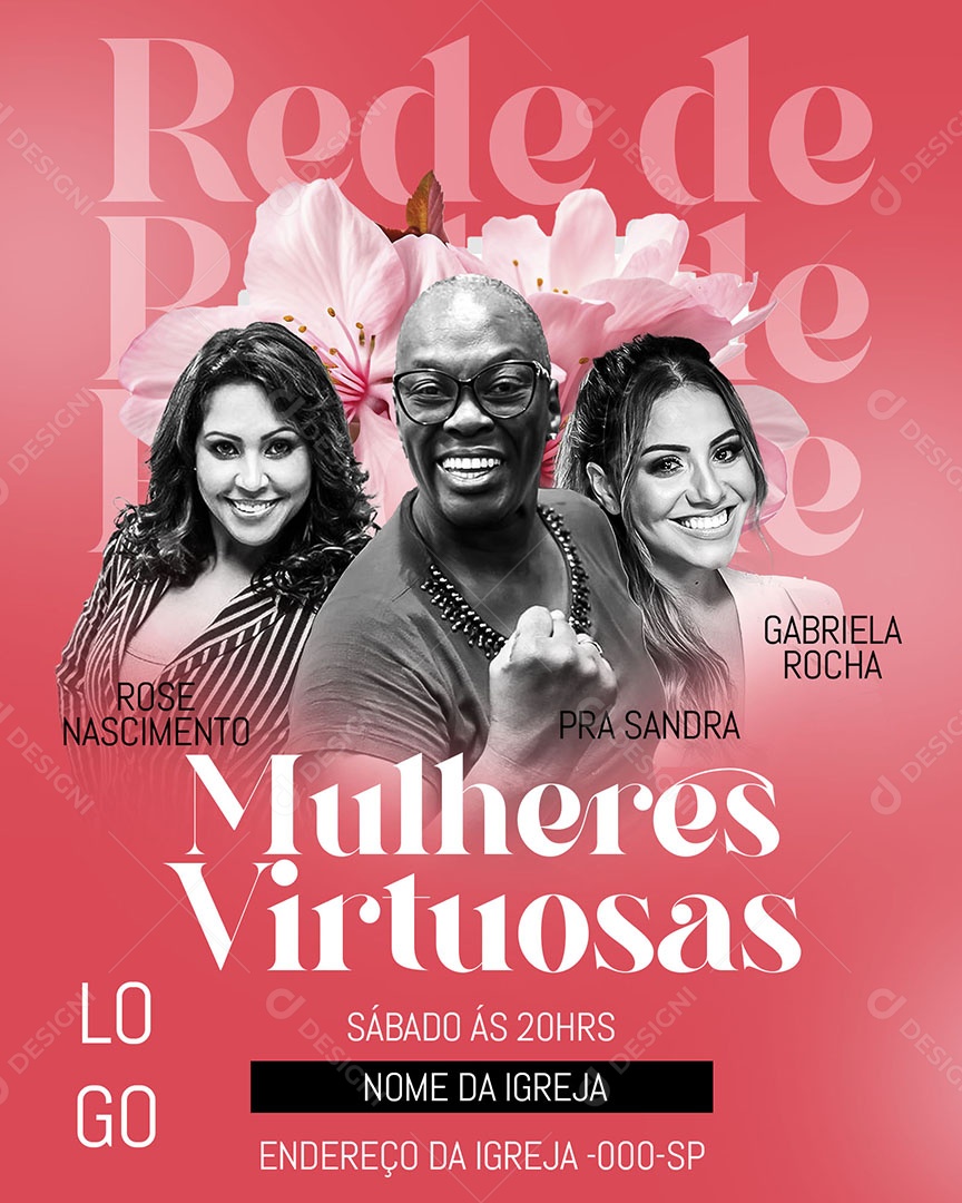 Mulheres Virtuosas Social Media PSD Editável