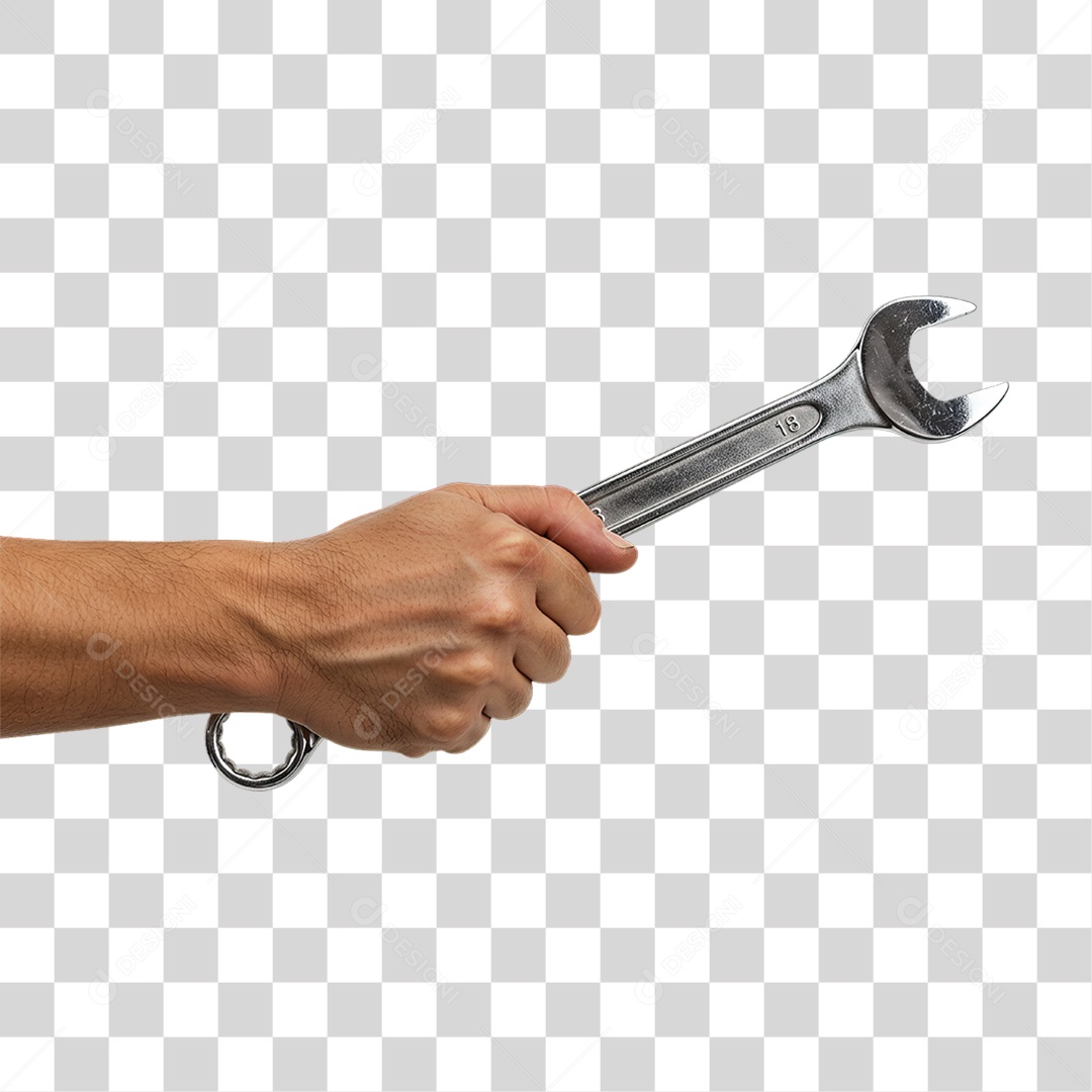 Dia do Trabalhador Mão com Chave PNG Transparente