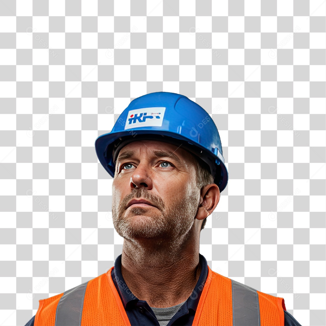 Dia do Trabalhador Homens com Uniforme de Trabalho PNG Transparente