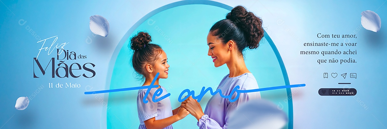 Carrossel Feliz Dia das Mães 11 de Maio Social Media PSD Editável