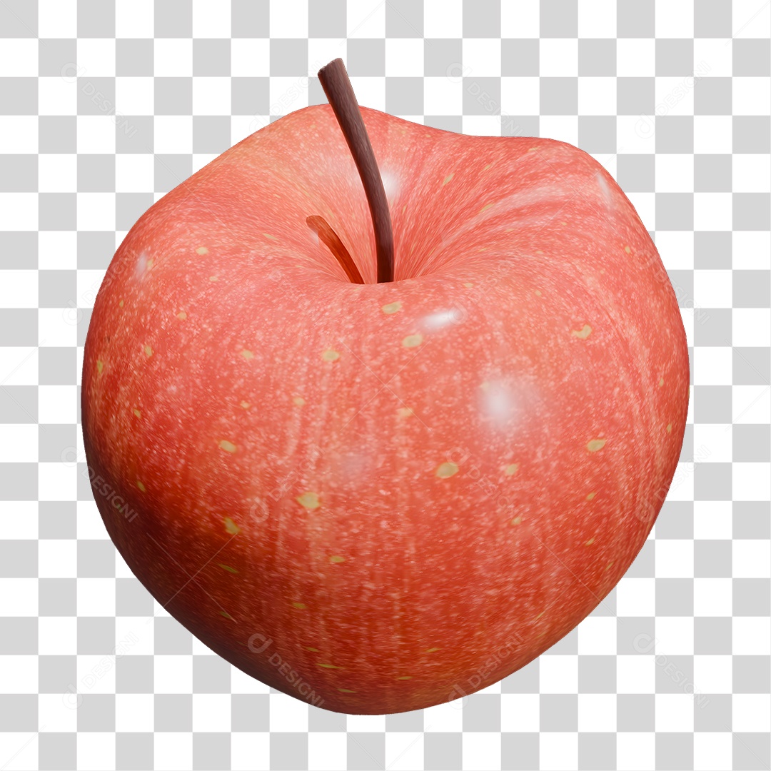 Maçã Madura PNG Transparente