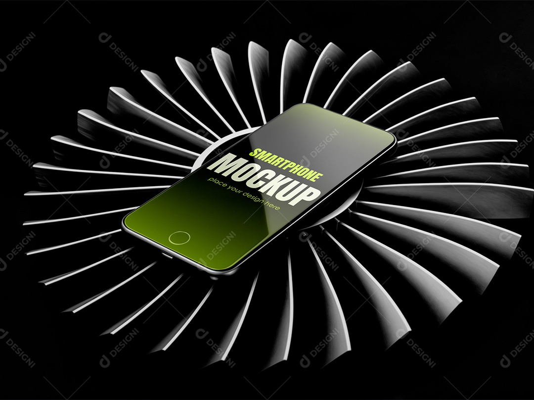 Celular Mockup PSD Editável