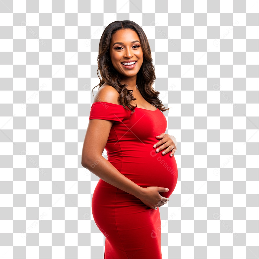 Mulher Grávida PNG Transparente