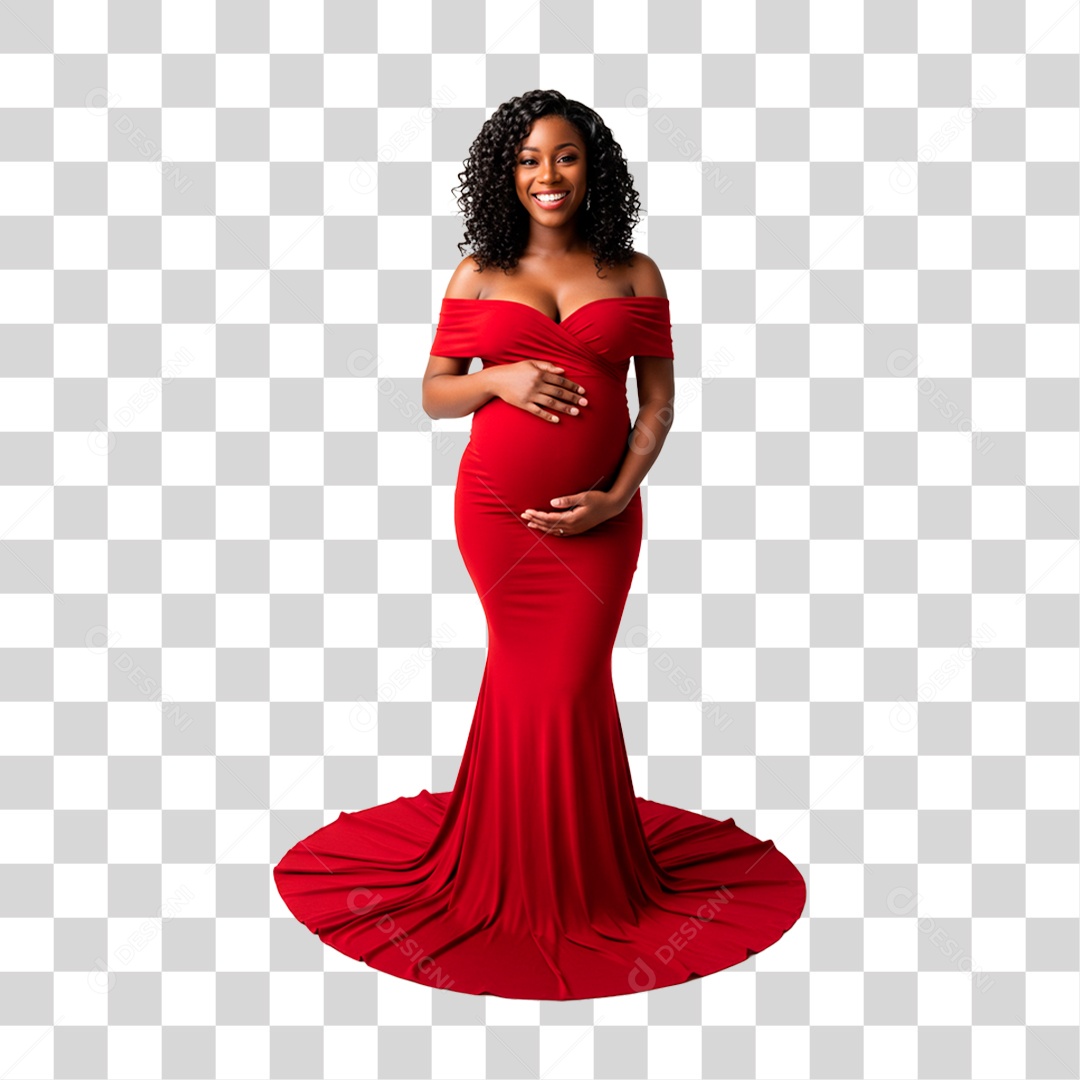 Mulher Grávida PNG Transparente