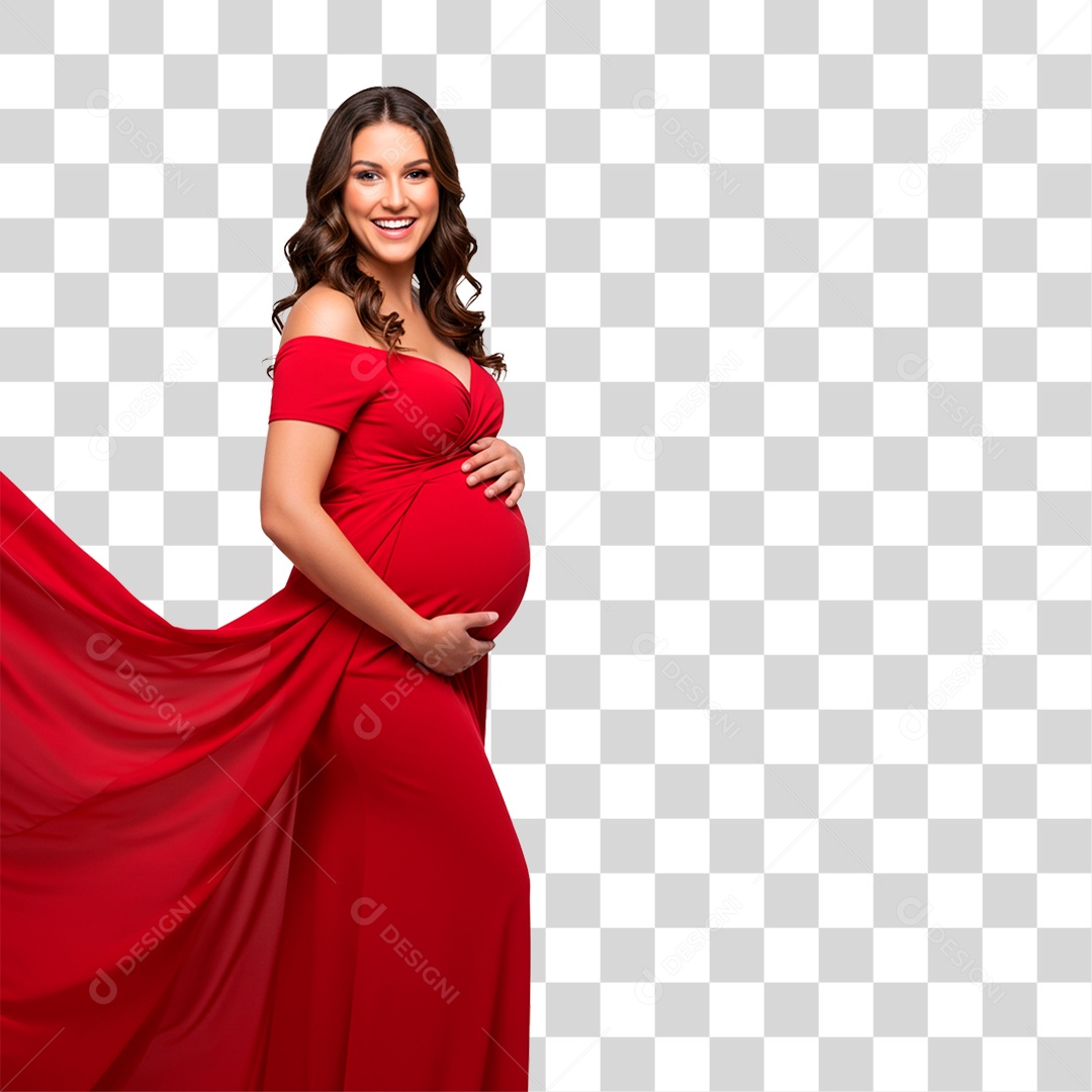 Mulher Grávida PNG Transparente