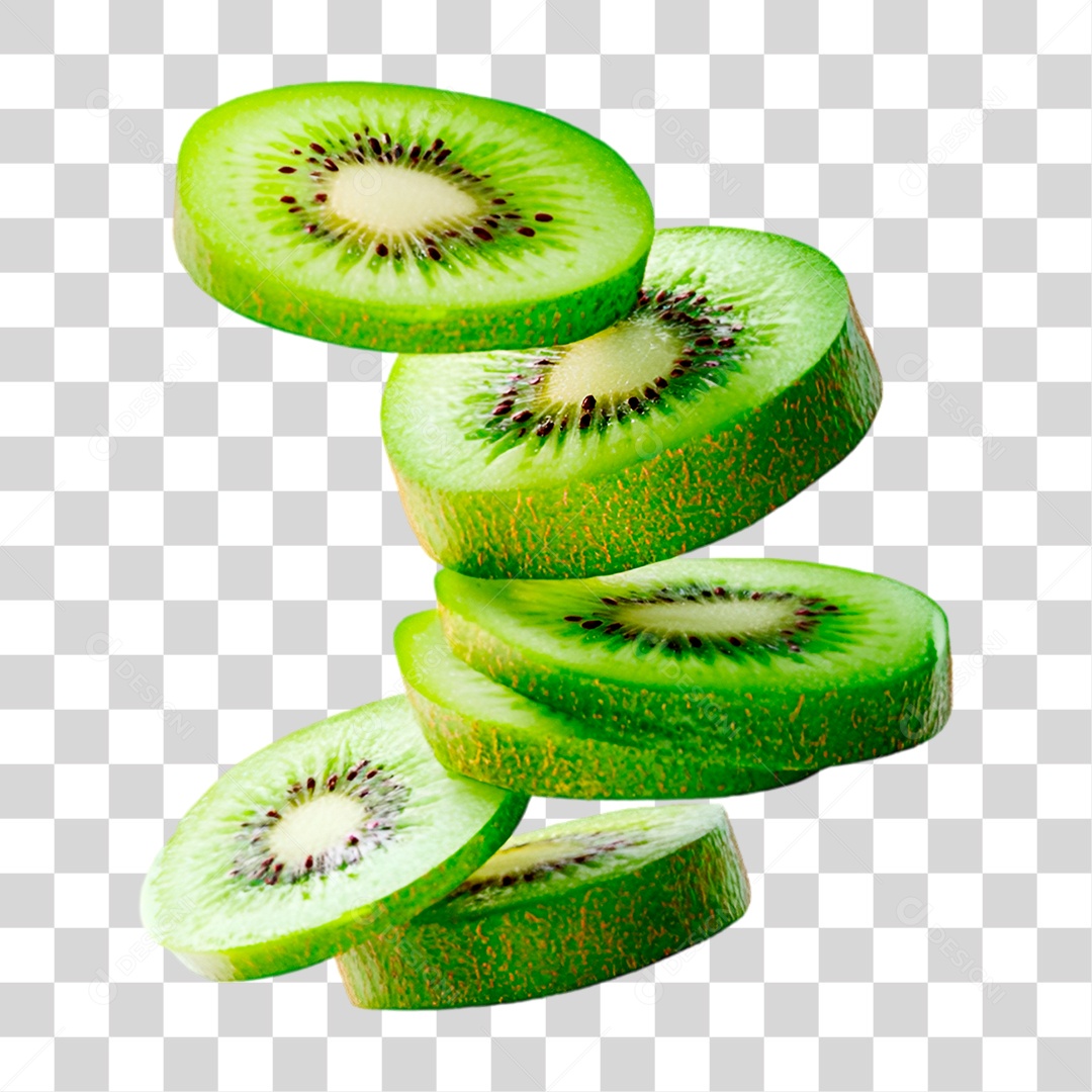 Kiwi Fatiado PNG Transparente