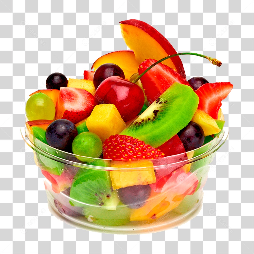 Tigela de Frutas PNG Transparente