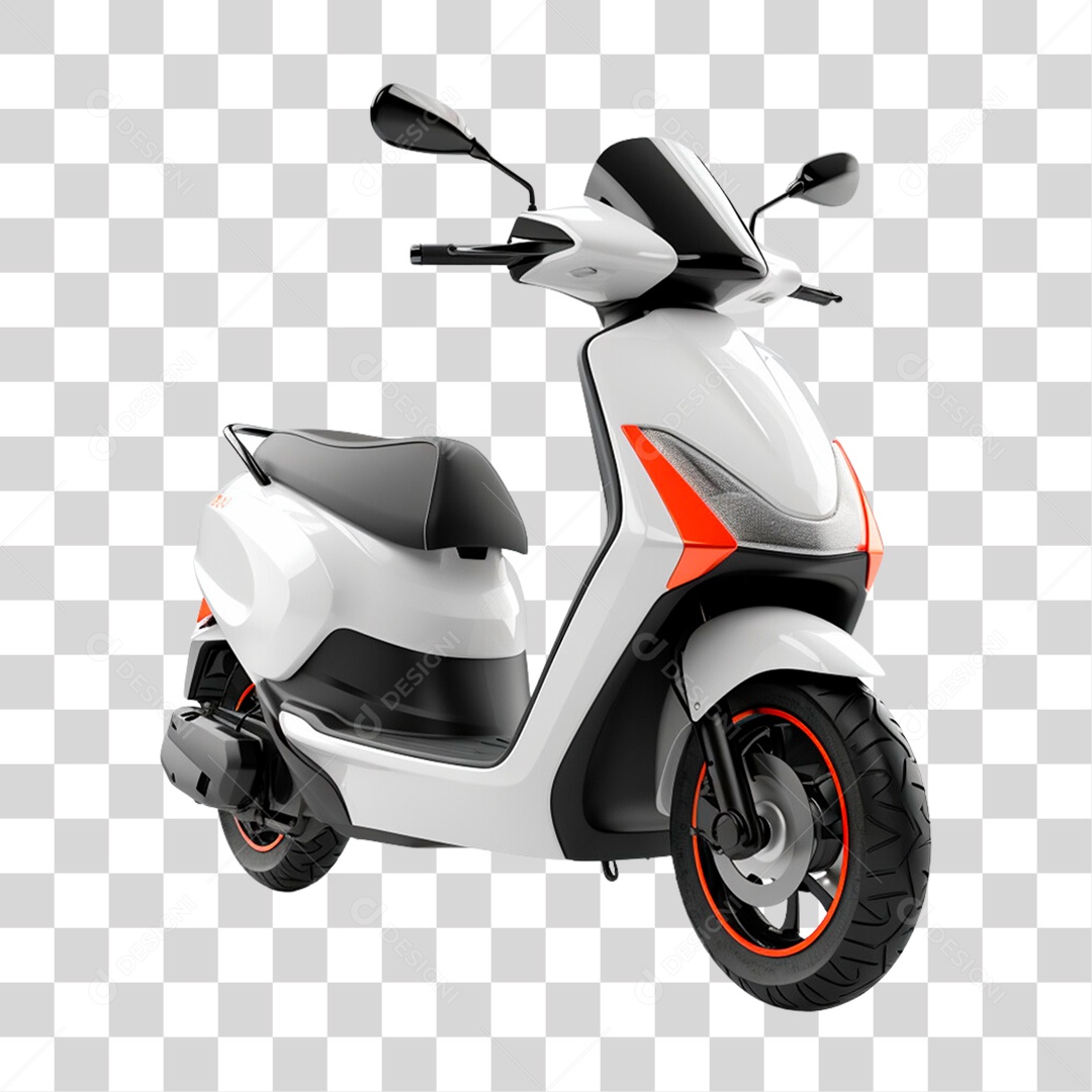 Moto Esportiva PNG Transparente