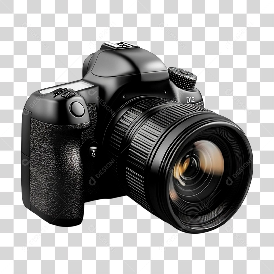 Câmera Fotográfica PNG Transparente