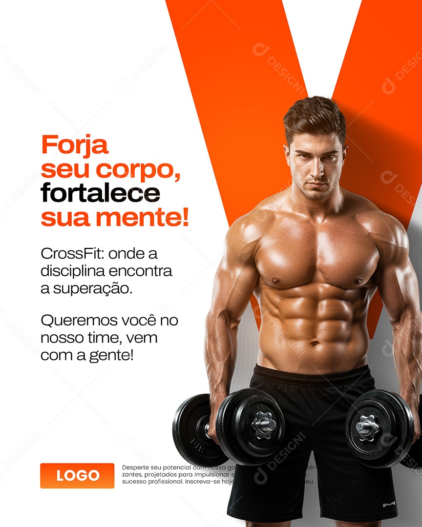 Fortalece sua Mente Social Media PSD Editável