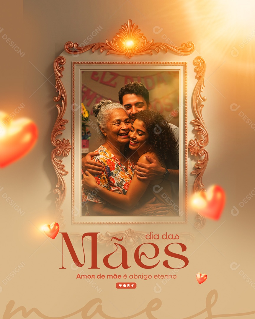 Feliz Dia das Mães 11 de Maio Social Media PSD Editável