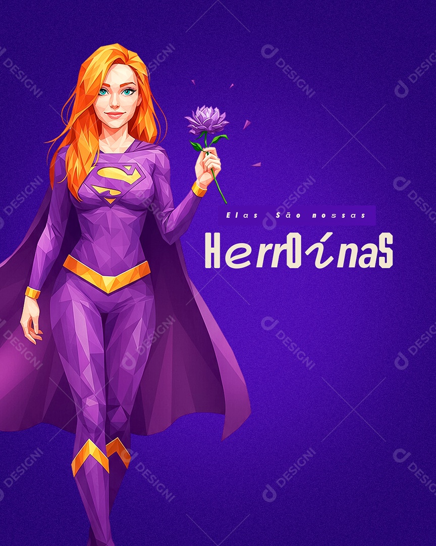 Dia Das Mulheres 08 De Março Social Media PSD Editável